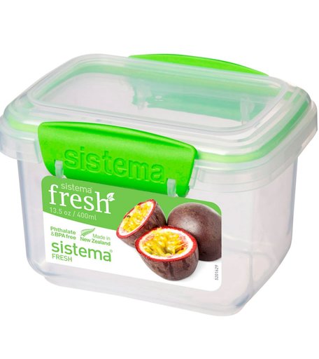 Sistema, Контейнер 400мл Fresh, зеленый
