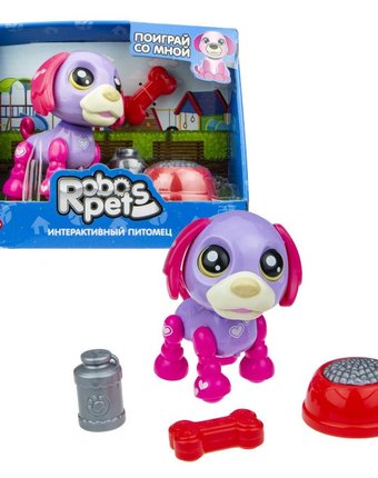 Миниатюра фотографии Интерактивная игрушка 1 toy robo pets озорной щенок т16938
