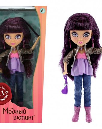 Миниатюра фотографии Модный шопинг кукла даша 27 см