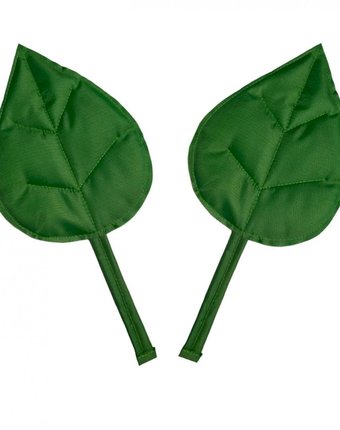 Миниатюра фотографии Игрушка мягкая издательство учитель лист березы, зеленый без размера цвет: зеленый