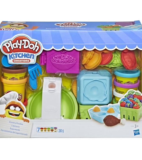 Набор для лепки из пластилина Play-Doh Готовим обед красный