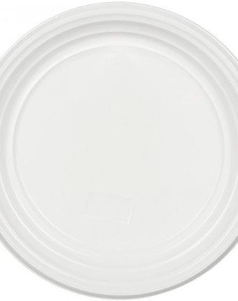 Миниатюра фотографии Комус тарелка одноразовая 20.5 см 100 шт.