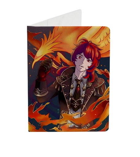 Обложка для паспорта А5 Super01 Геншин Импакт