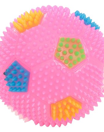 Миниатюра фотографии Мяч игруша мячик розовый, d-10 см