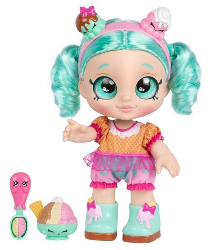 Игровой набор Kindi Kids Кукла Пеппа Минт, с аксессуарами 25 см