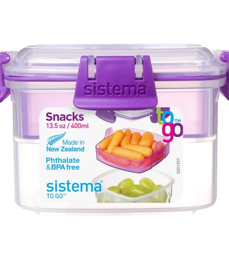 Sistema, Контейнер двухуровневый 400мл \