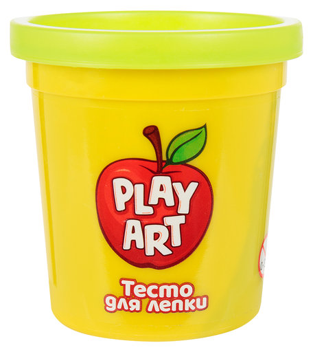 Пластилин Play Art 85 г цвет: зеленый