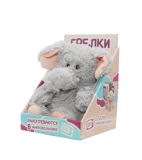 Игрушка-грелка Cozy Plush Слоник