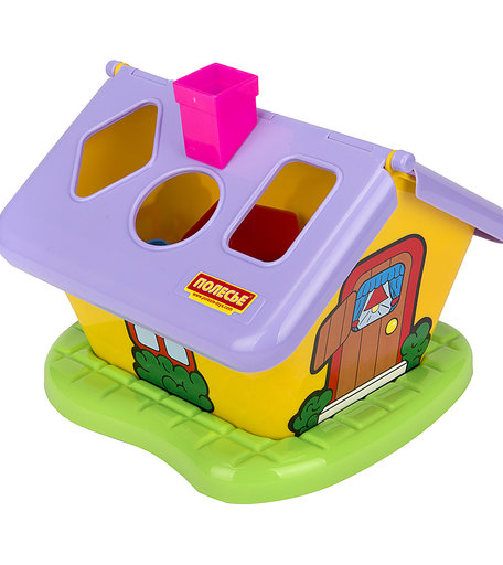 Сортер Полесье в сетке сиреново-салатовый