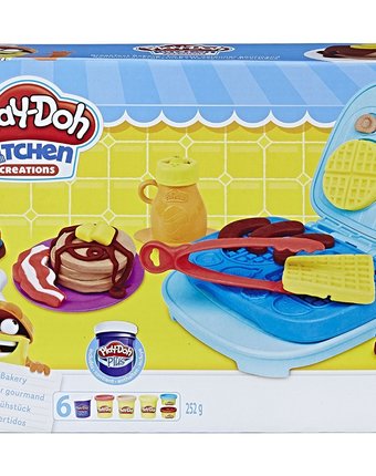 Набор для лепки из пластилина Play-Doh Сладкий завтрак синий