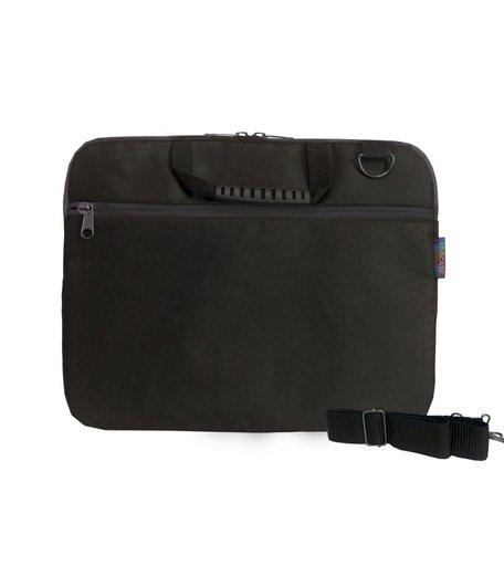 Сумка Vivacase для ноутбука Business Slim 14, цвет: черный