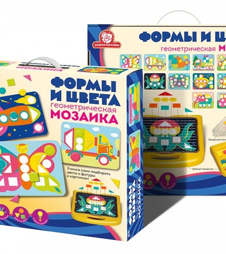 Эники-Беники Геометрическая мозаика Формы и цвета