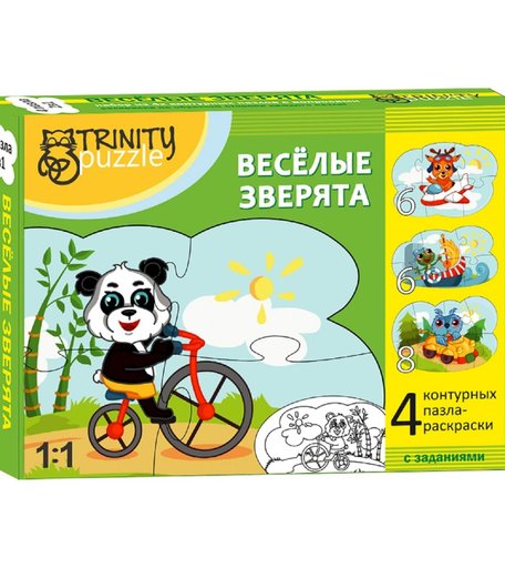 Пазл Trinity Веселые зверята