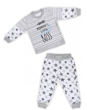 Миниатюра фотографии Babyglory пижама для мальчика little boss