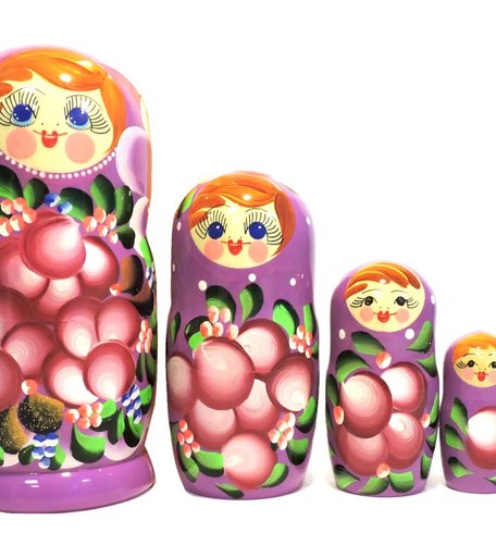 Матрешка Taowa Мария в фиолетовом