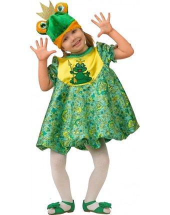 Миниатюра фотографии Jeanees карнавальный костюм лягушка-царевна