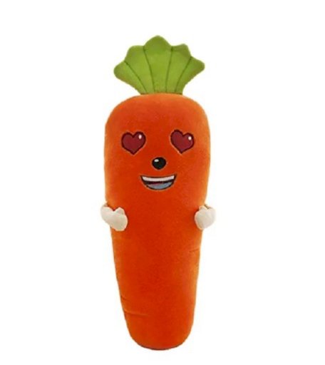 Мягкая игрушка Super01 Морковь 60 см цвет: оранжевый