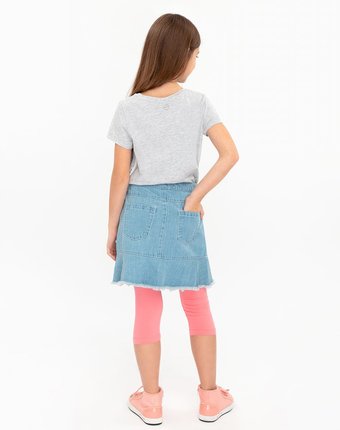 Миниатюра фотографии Джинсовая юбка button blue