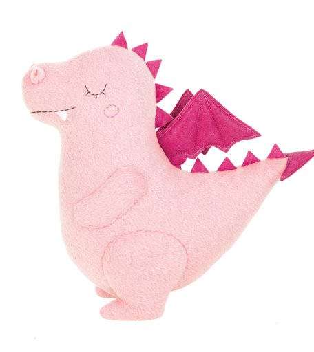 мягкая игрушка Miadolla Сплюшка Дракон розовый