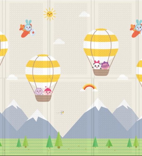 Игровой коврик Parklon портативный Portable Малышарики 140x200 см