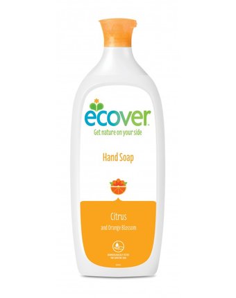Миниатюра фотографии Ecover экологическое жидкое мыло для мытья рук цитрус 1 л