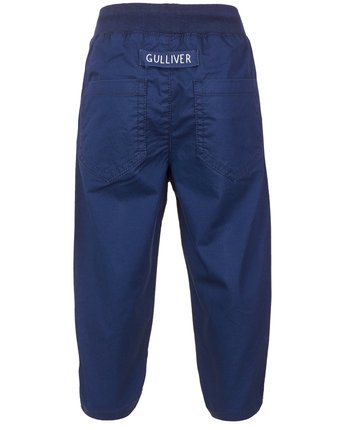 Синие брюки с лампасами Gulliver