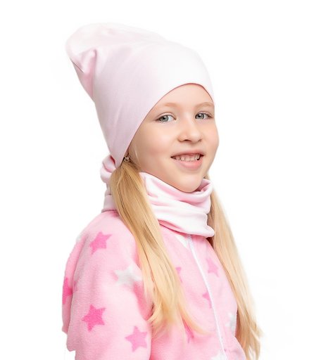 Комплект шапка/шарф-снуд Веселый малыш