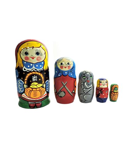 Матрешка Taowa Сказка Красная шапочка