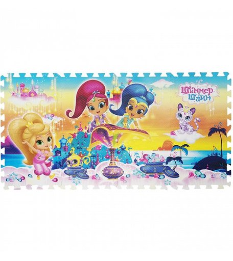 Коврик-пазл Shimmer&Shine (8 дет.) 126 х 63 см