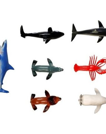 Миниатюра фотографии Игровой набор 1toy в мире животных морские животные