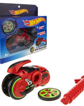 Hot Wheels Игрушка Spin Racer mini Огненный Фантом