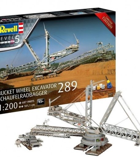 Revell Набор со сборной моделью роторный экскаватор Bucket Wheel Excavator 289