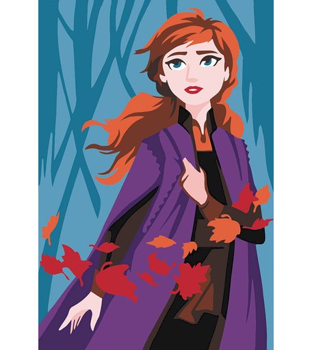 Набор для раскрашивания по номерам ФРЕЯ Принцесса Анна