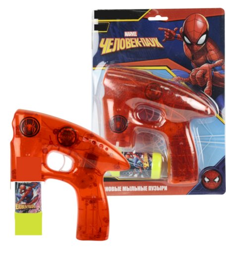 Пистолет с мыльными пузырями 1Toy 60 мл