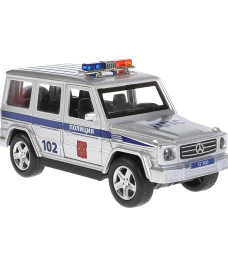 Машинка Технопарк Mersedes-Benz G-Class Полиция 12 см