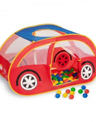Миниатюра фотографии Sevillababy игровой домик + 100 шаров автомобиль