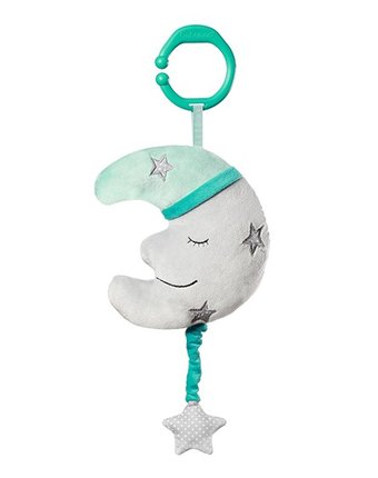 Миниатюра фотографии Подвесная игрушка babyono музыкальная happy moon