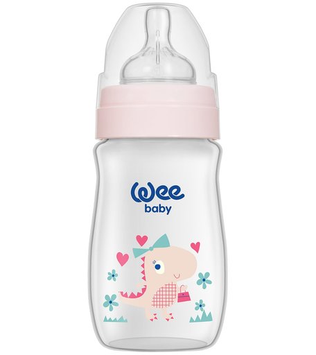 Бутылочка WeeBaby Plus Classic, с рождения, 250 мл