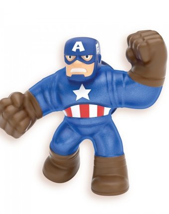 GooJitZu Игрушка тянущаяся фигурка Капитан Америка