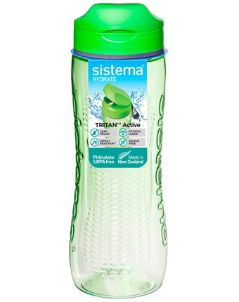 Sistema, Бутылка для воды 800мл Hydrate, зеленый