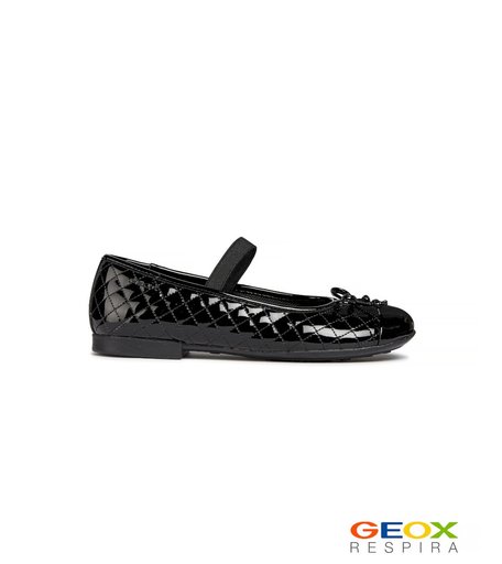 Черные балетки Geox