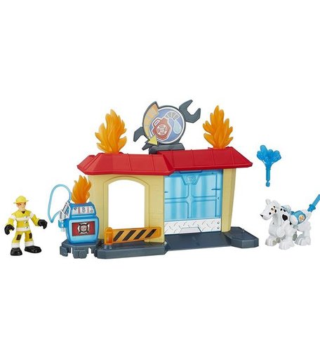 Трансформер Playskool Heroes Гараж Гриффин Рока