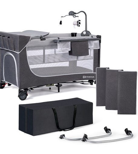 Манеж-кровать Kinderkraft LEODY