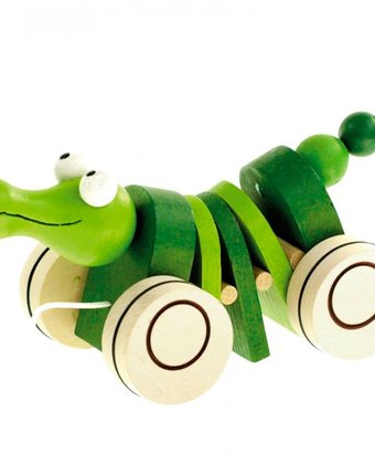 Каталка-игрушка Mertens Крокодил 90986