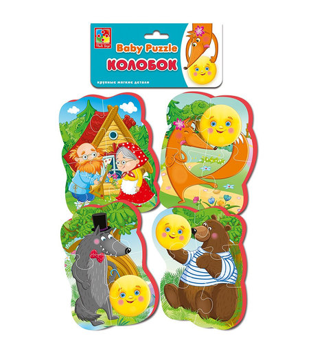 Пазл Vladi Toys Baby puzzle Колобок