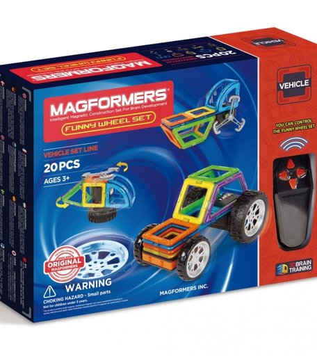 Конструктор Magformers Магнитный Funny Wheel Set 20
