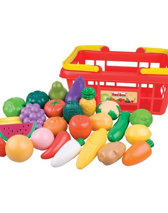 Миниатюра фотографии Игровой набор red box овощи-фрукты