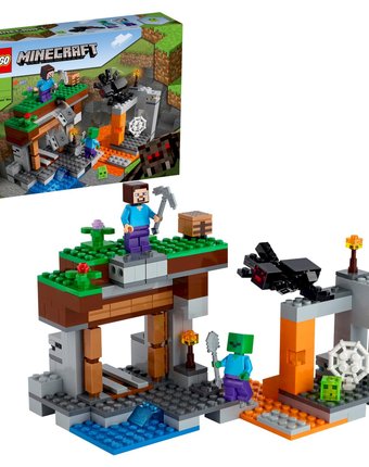 Конструктор LEGO 21166 Minecraft Заброшенная шахта