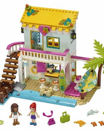 Миниатюра фотографии Конструктор lego пляжный домик