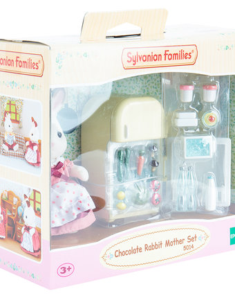 Миниатюра фотографии Игровой набор sylvanian families мама кролик и холодильник